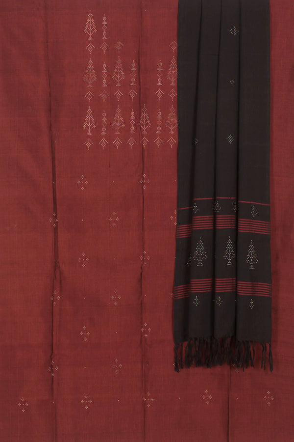 Tangaliya Cotton 2-Piece Salwar Suit Material-Rutambhara-RUTAMBHARA