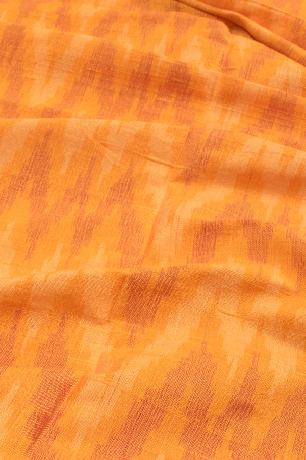 Handloom Ikat Raw Silk Kurta Material-Rutambhara-RUTAMBHARA