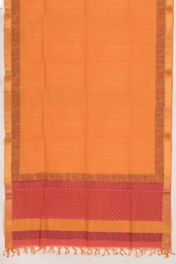 Hand Block Printed Mangalgiri Cotton Salwar Suit Material-Rutambhara-RUTAMBHARA