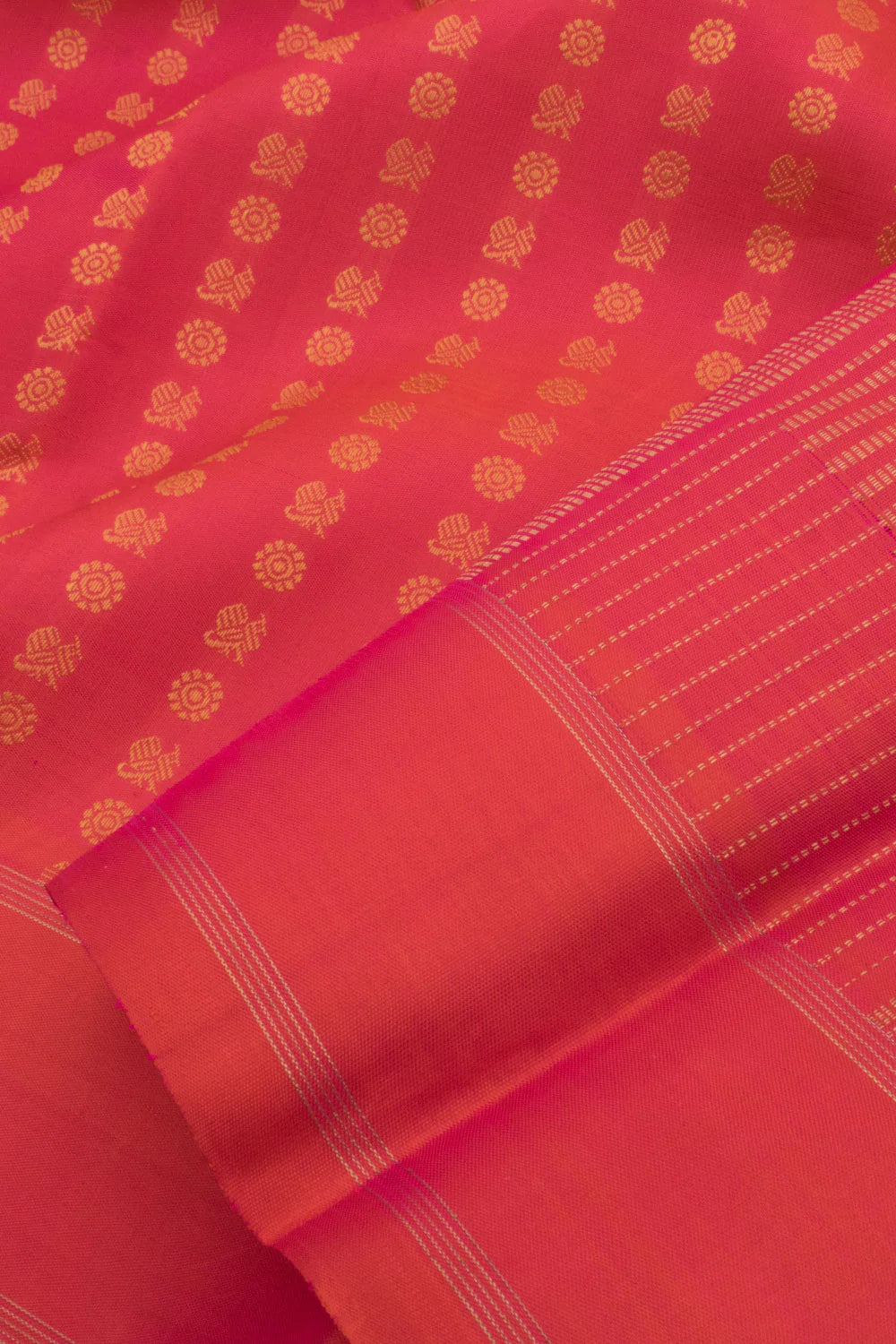 Pure Zari Threadwork Jacquard Kanjivaram Silk Saree