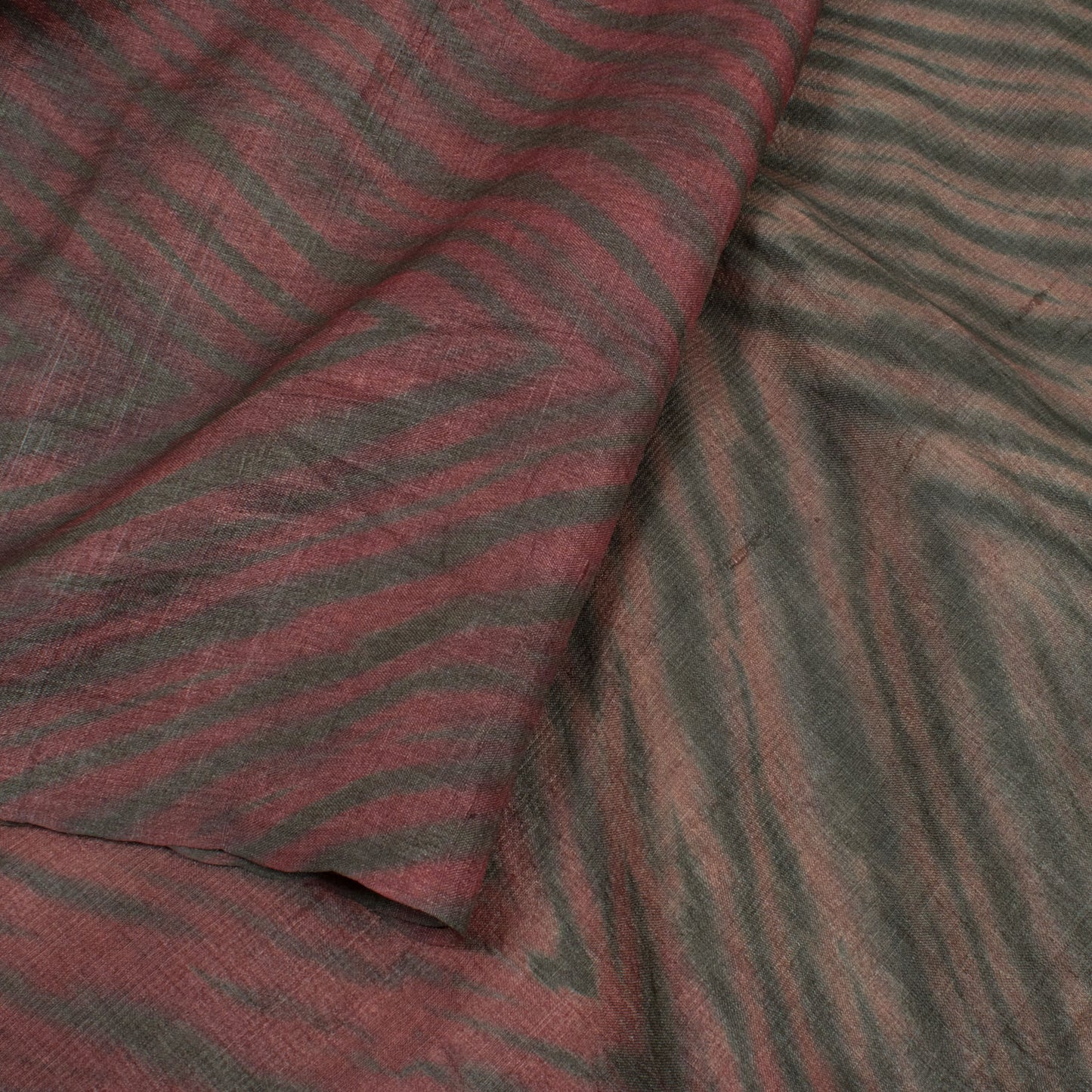 Shibori Ombre Dyed Tussar Silk Saree