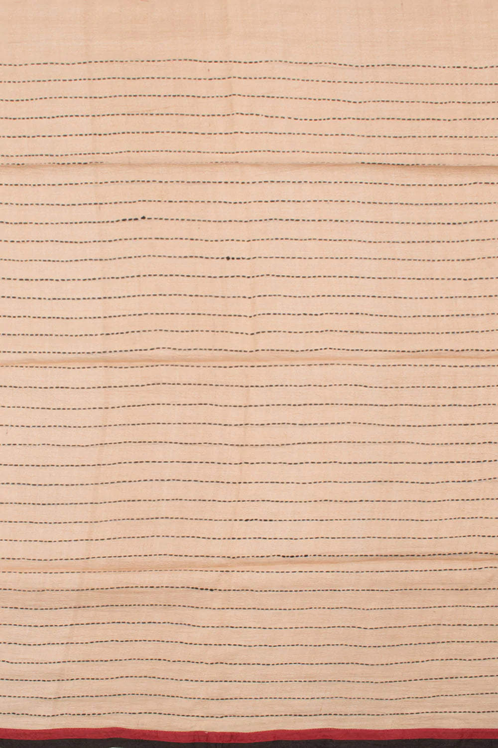 Hand Embroidered Half and Half Tussar Silk Saree