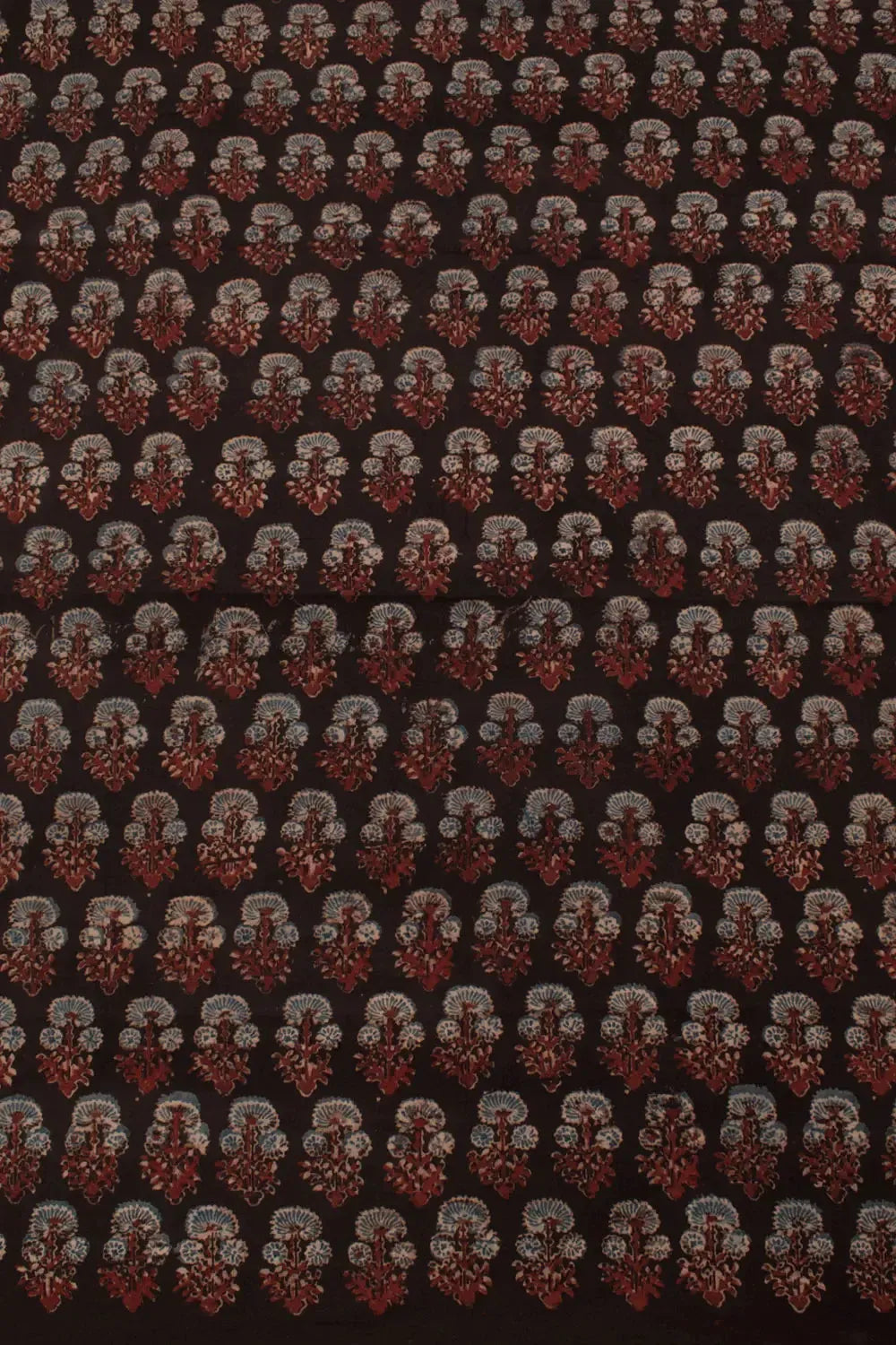 Ajrakh Printed Cotton Kurta Material-Rutambhara-RUTAMBHARA