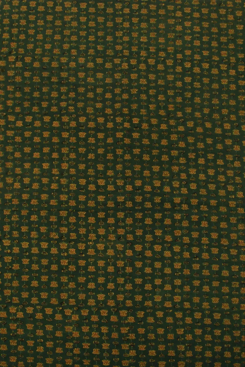 Ajrakh Printed Cotton Kurta Material-Rutambhara-RUTAMBHARA