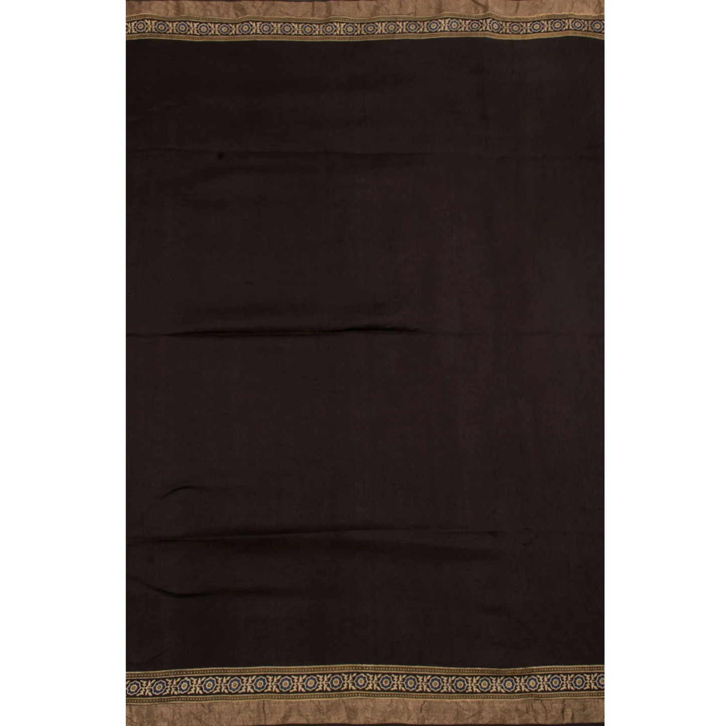 Ajrakh Printed Modal Cotton Saree