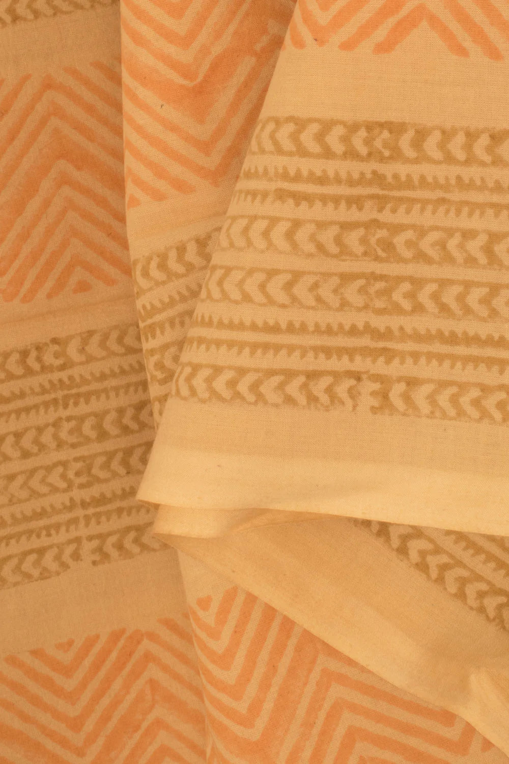 Hand Block Printed Cotton 3-Piece Salwar Suit Material