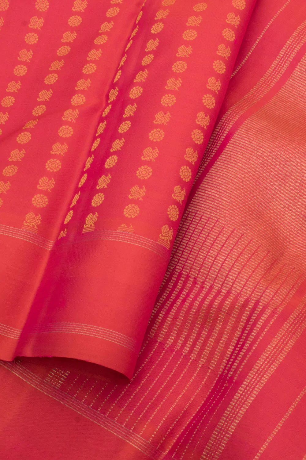 Pure Zari Threadwork Jacquard Kanjivaram Silk Saree