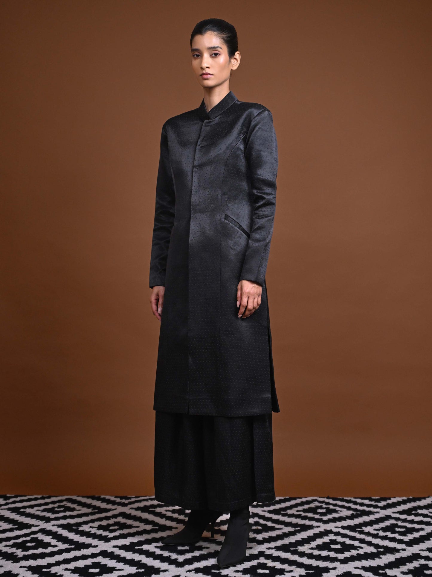 Yellow Handwoven Jamdani Tussar Silk Saree