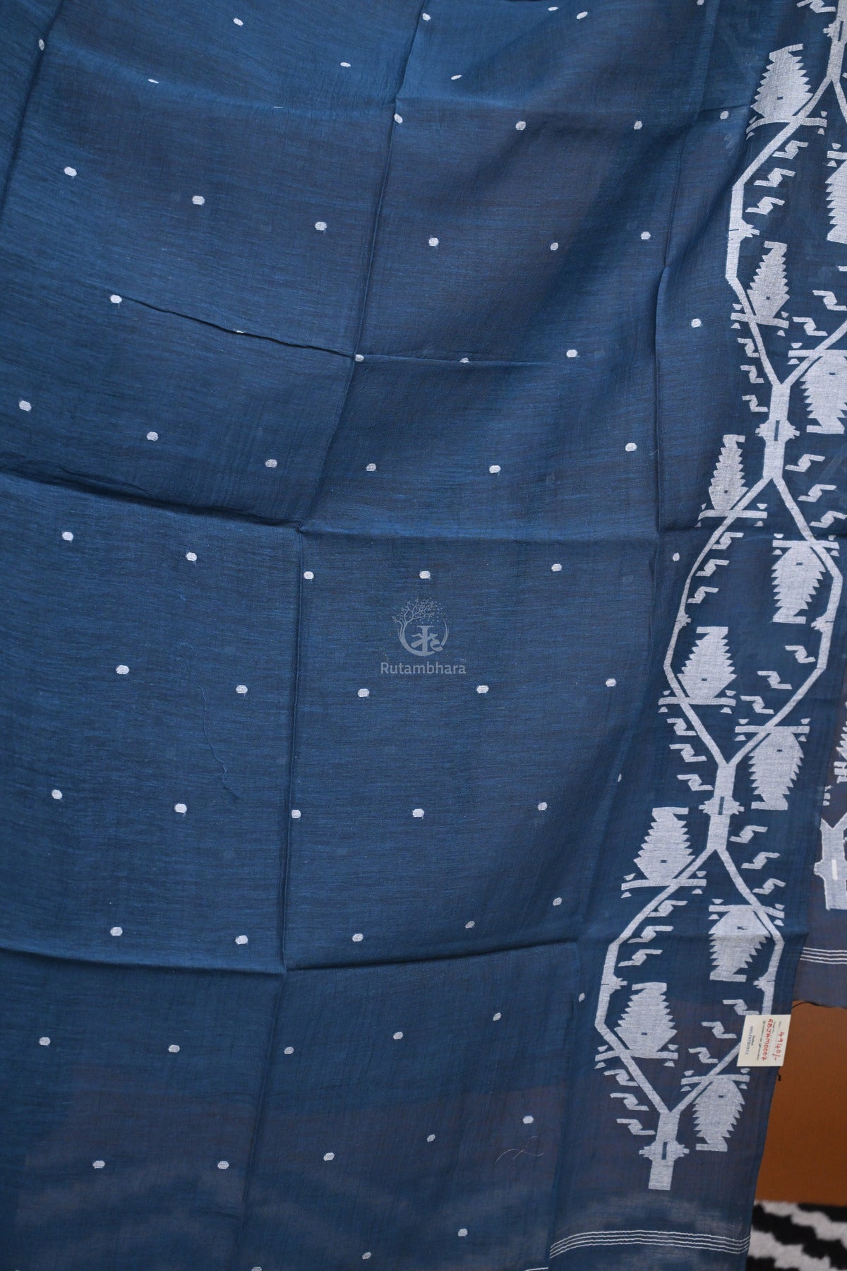 Handwoven Jamdani Cotton Dupatta