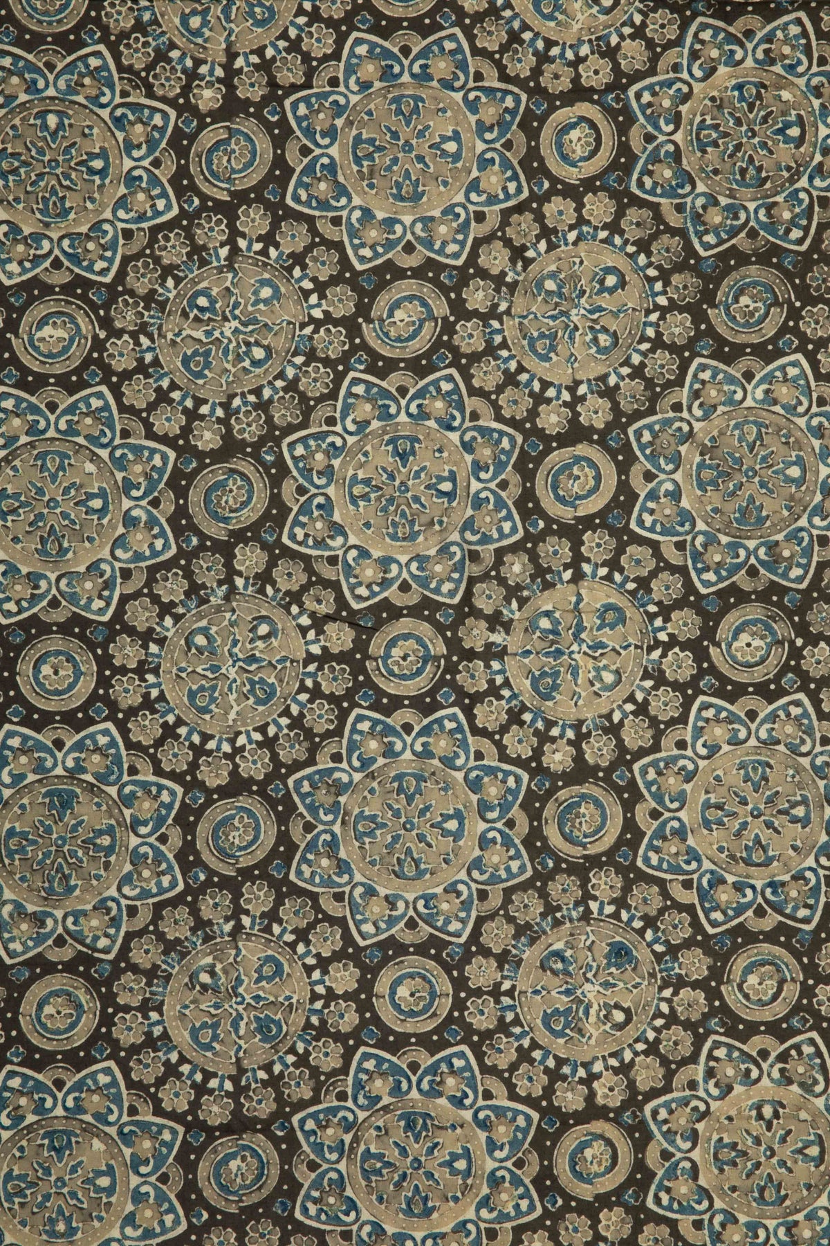 Ushraa - Floral Mandala Design Cotton Fabric