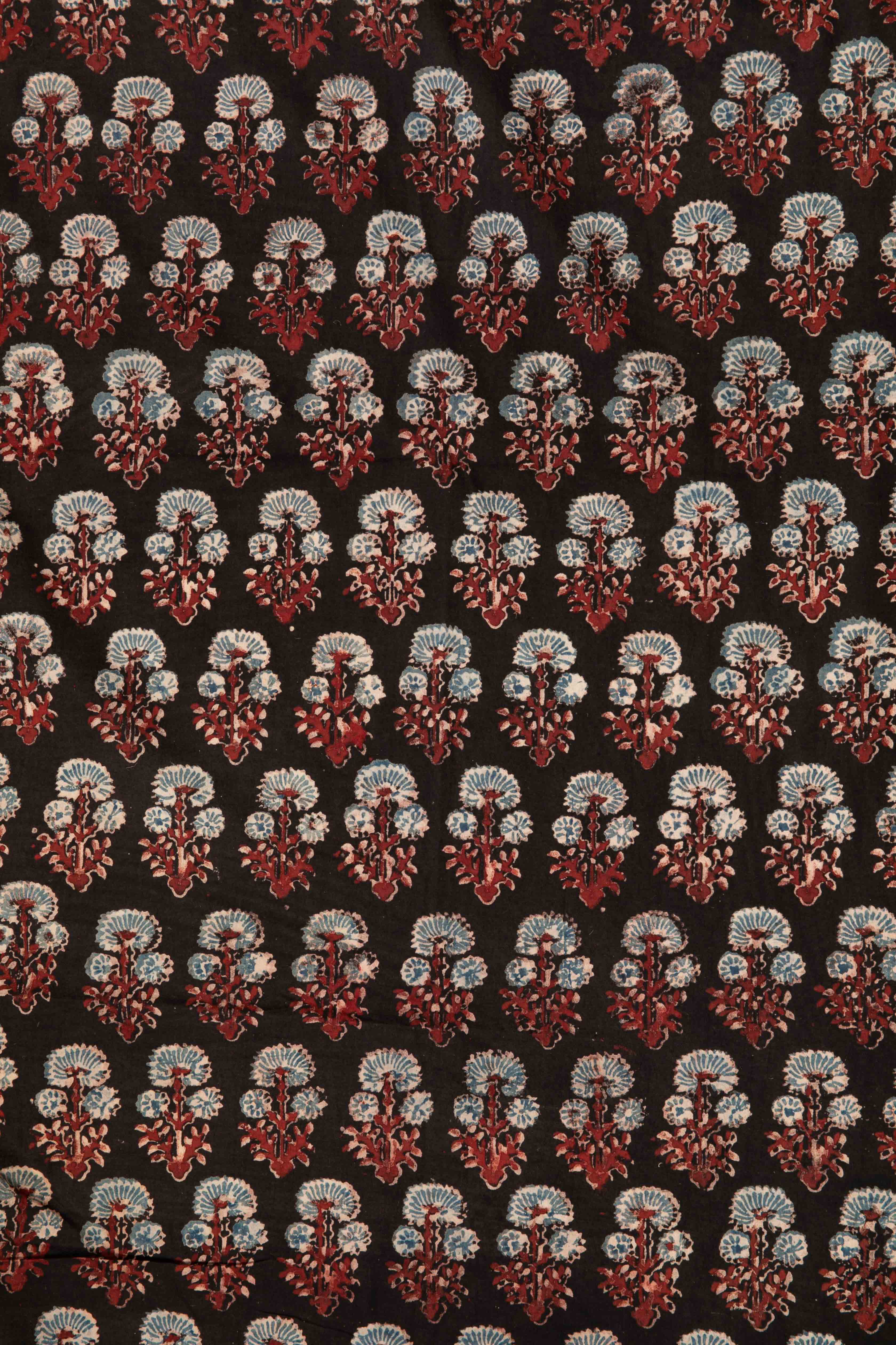 SIYAHI - RUSTIC CHARM AJRAKH COTTON FABRIC