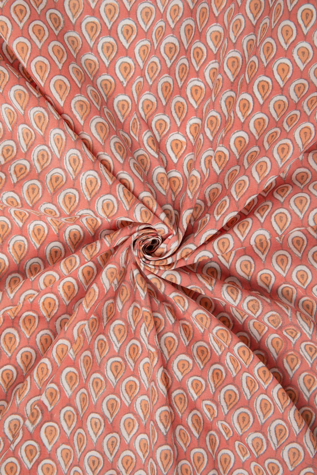 Siyahi - Elegance Blush Pink Cotton Fabric