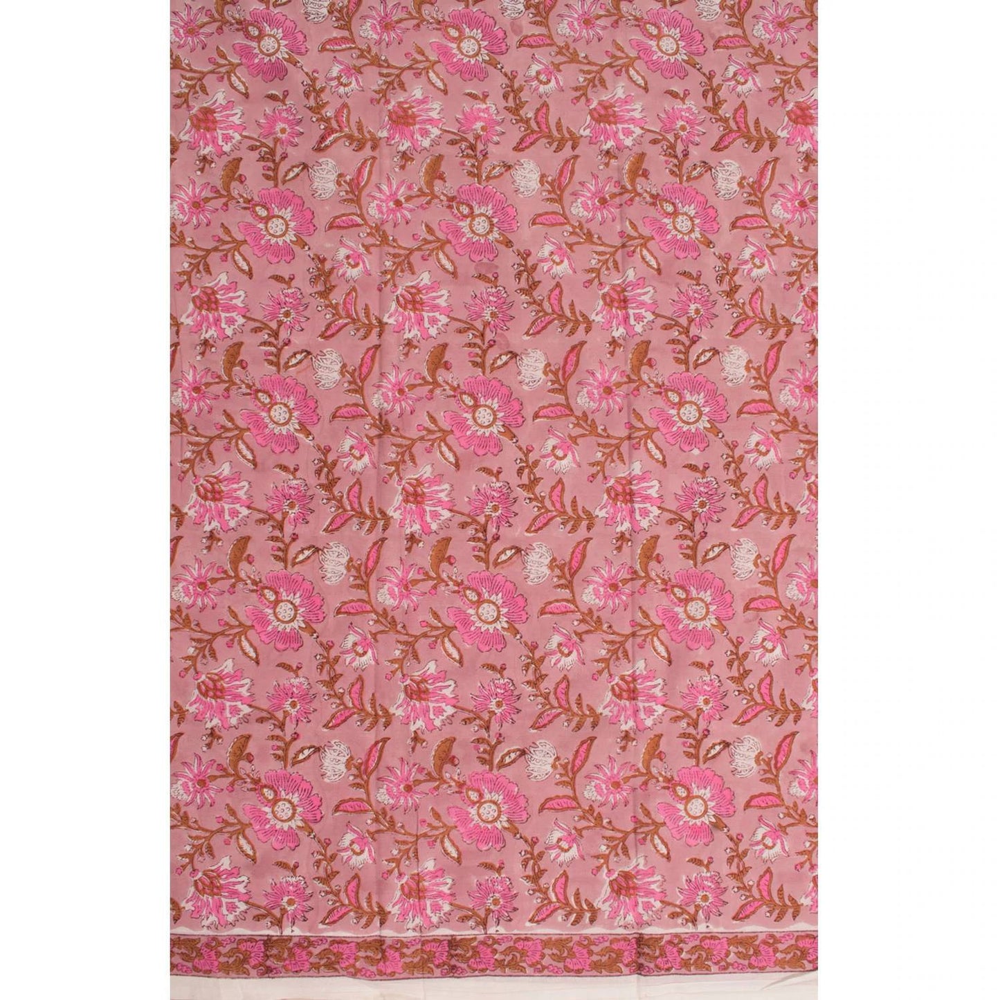 Hand Block Printed Cotton Salwar Suit Material