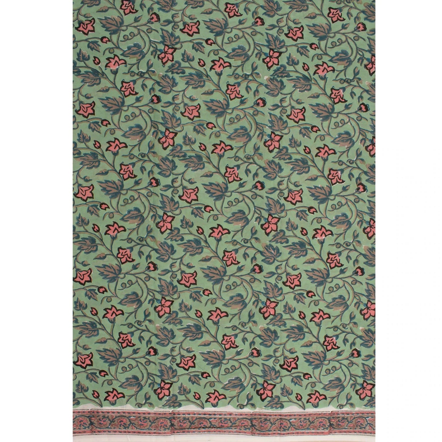 Hand Block Printed Cotton Salwar Suit Material