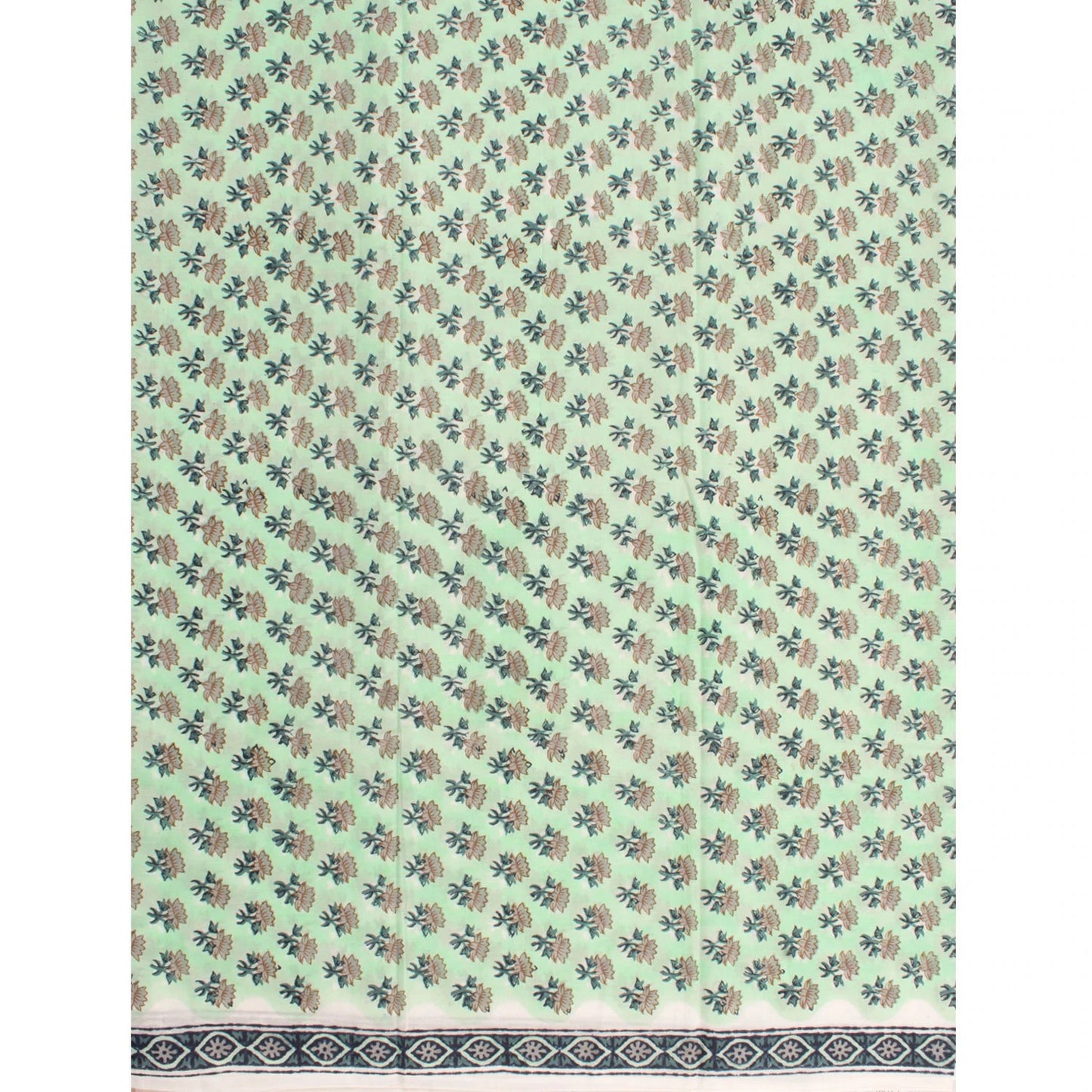 Hand Block Printed Cotton Salwar Suit Material