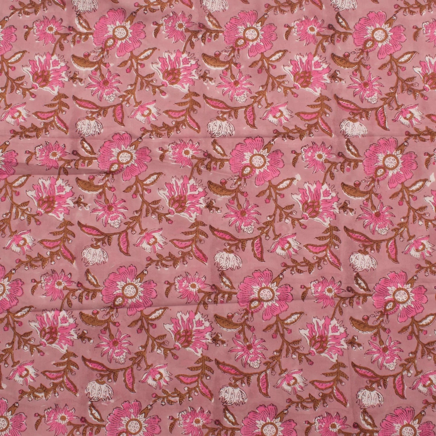 Hand Block Printed Cotton Salwar Suit Material