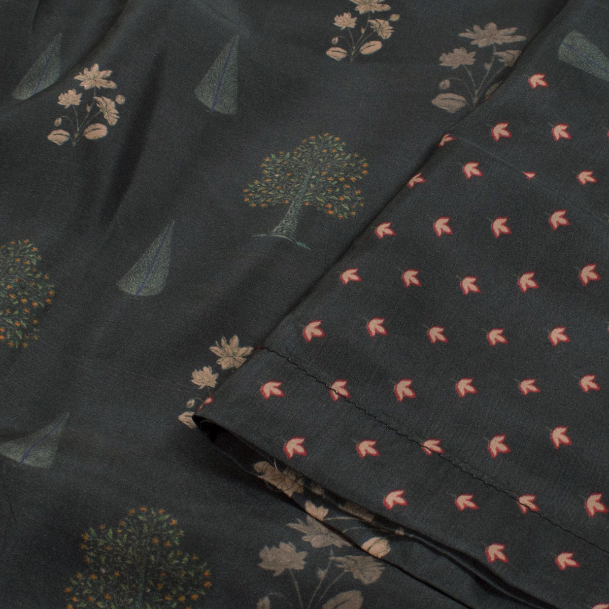 Screen Printed Soft Silk Salwar Suit Material