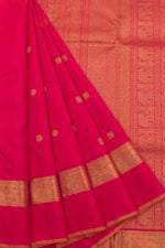 Eevara Pink Kancheevaram Heirloom Silk Saree-Rutambhara-Pink-RUTAMBHARA