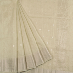 Handwoven Maheshwari Silk Cotton Tissue Saree-Rutambhara-RUTAMBHARA