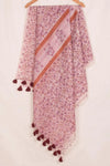 Hand Block Printed Chanderi Dupatta