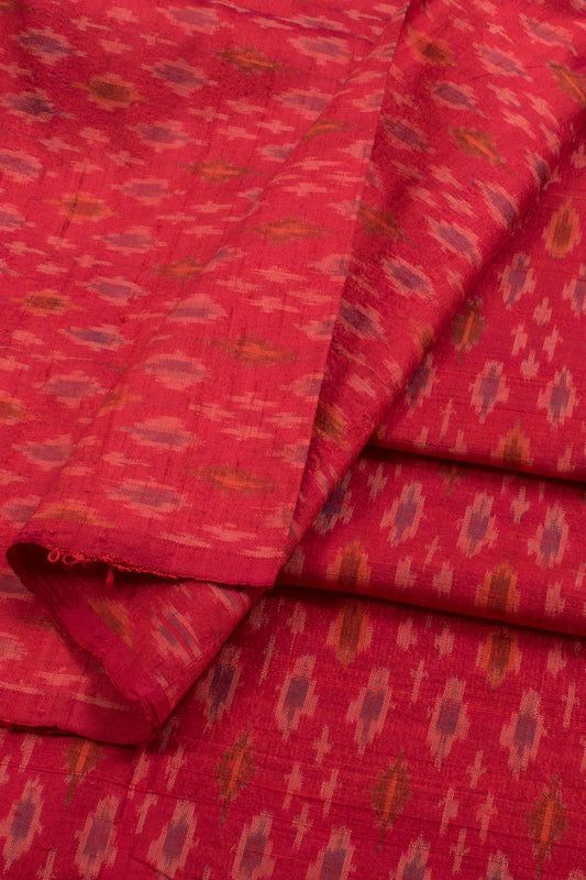 Handloom Ikat Raw Silk Kurta Material