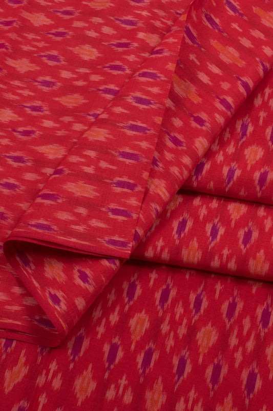Handloom Ikat Silk Cotton Kurta Material