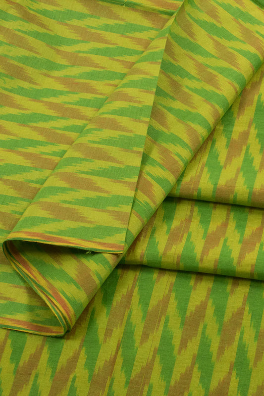 Handloom Ikat Silk Cotton Kurta Material