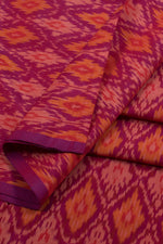 Handloom Ikat Silk Cotton Kurta Material-Rutambhara-RUTAMBHARA