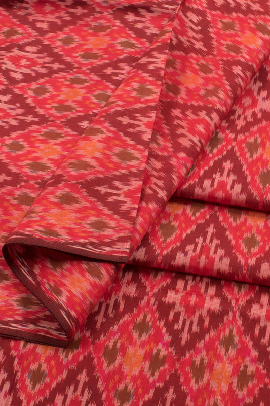 Handloom Ikat Silk Cotton Kurta Material