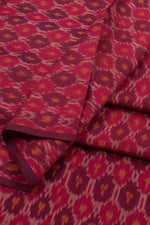 Handloom Ikat Silk Cotton Kurta Material-Rutambhara-RUTAMBHARA