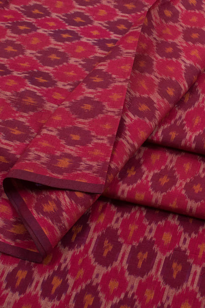 Handloom Ikat Silk Cotton Kurta Material-Rutambhara-RUTAMBHARA