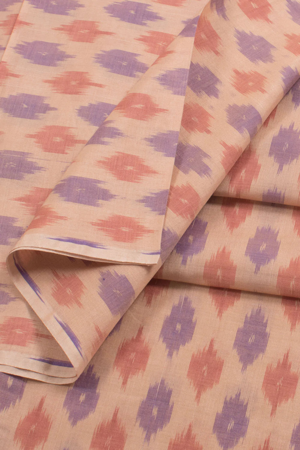 Handloom Ikat Silk Cotton Kurta Material