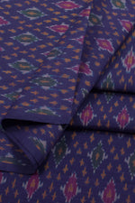 Handloom Ikat Silk Cotton Kurta Material-Rutambhara-RUTAMBHARA