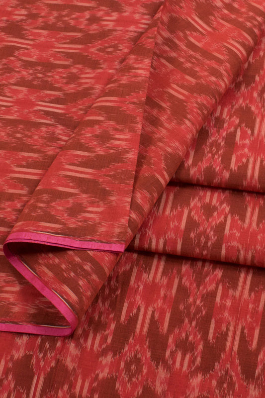 Handloom Ikat Silk Cotton Kurta Material