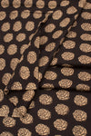 Hand Block Printed Gajji Silk Kurta Material