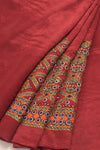 Mirror Embroidered Mashru Blouse Material