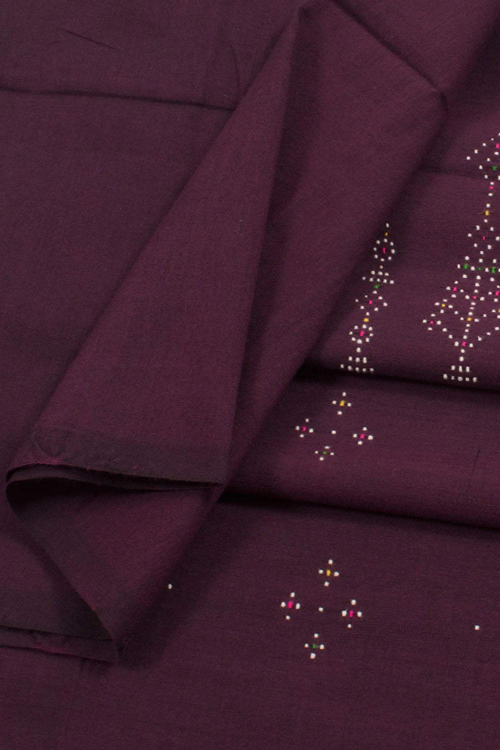 Tangaliya Cotton Kurta Material-Rutambhara-RUTAMBHARA