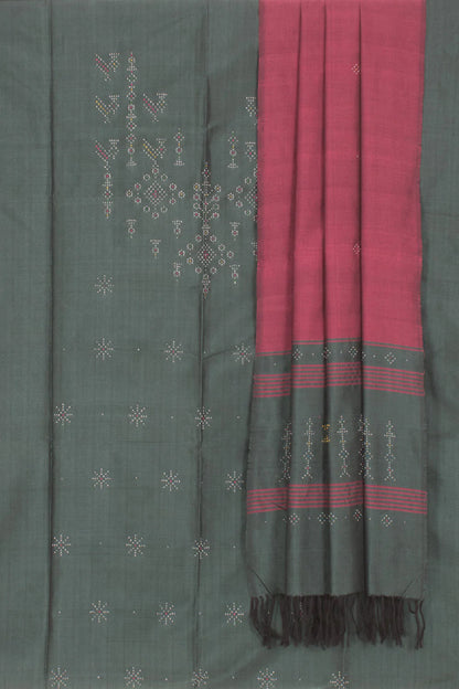 Tangaliya Cotton 2-Piece Salwar Suit Material-Rutambhara-RUTAMBHARA