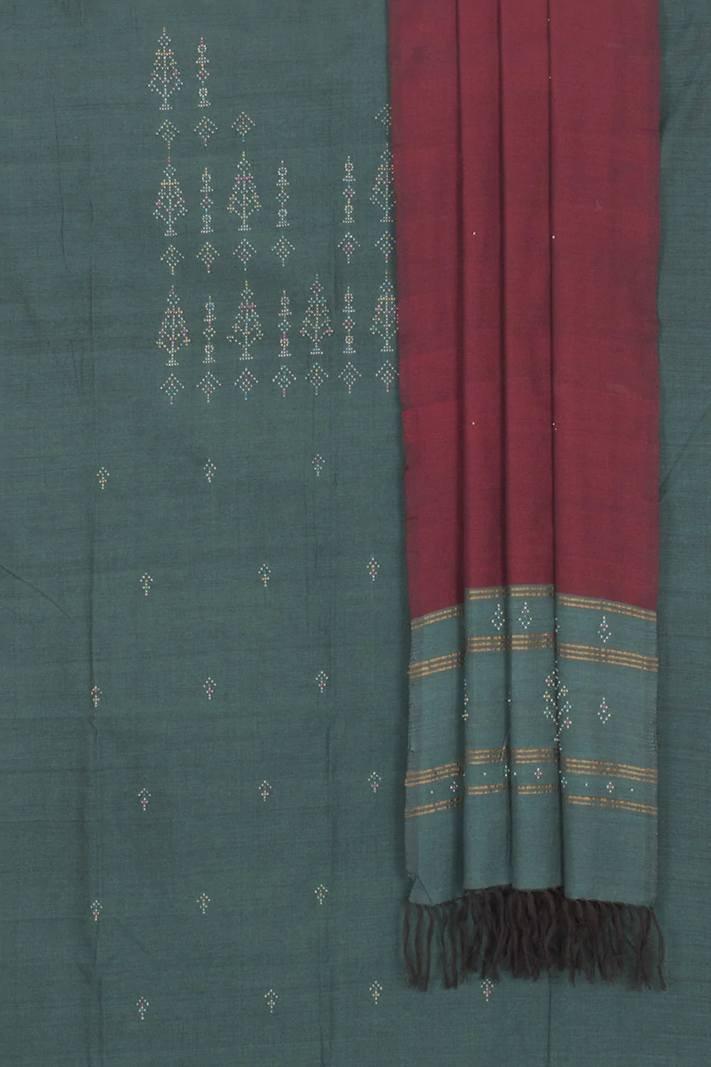Tangaliya Cotton 2-Piece Salwar Suit Material