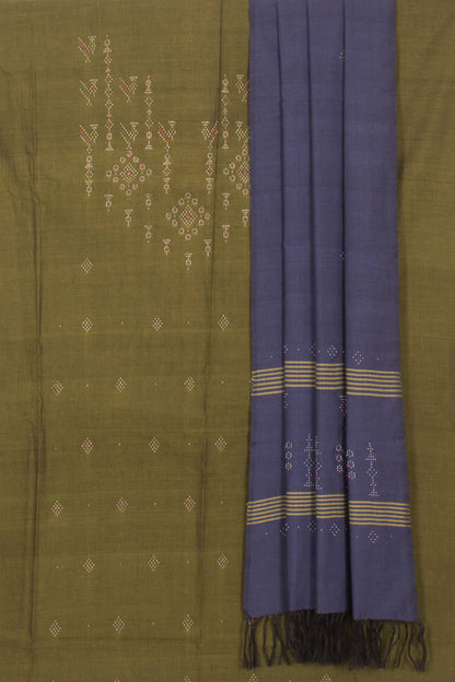 Tangaliya Cotton 2-Piece Salwar Suit Material-Rutambhara-RUTAMBHARA