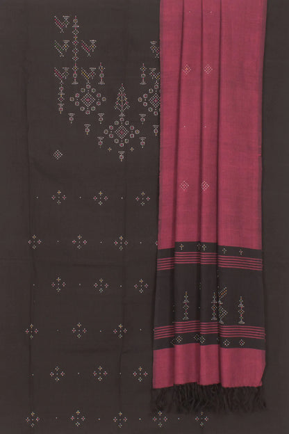 Tangaliya Cotton 2-Piece Salwar Suit Material-Rutambhara-RUTAMBHARA