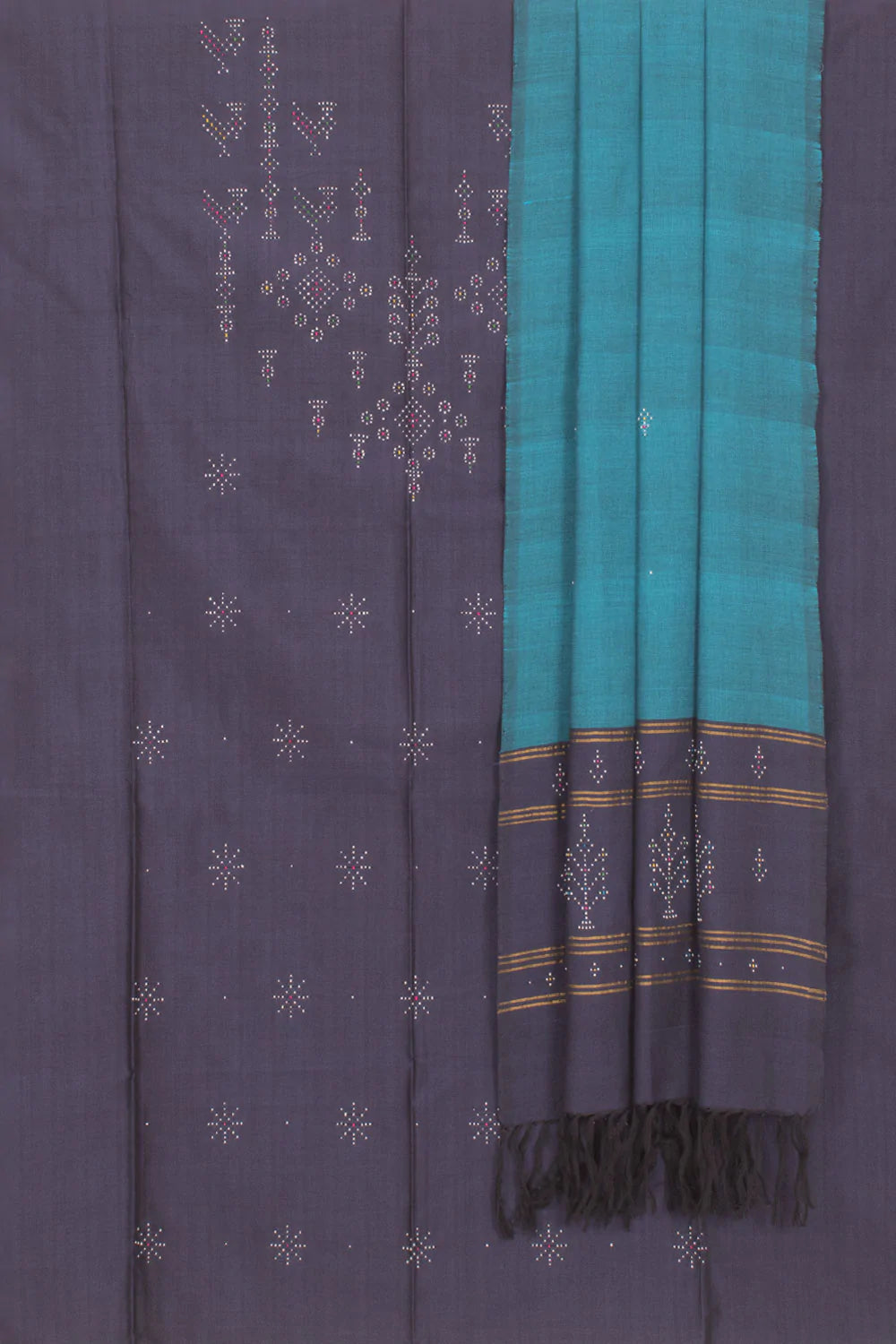 Tangaliya Cotton 2-Piece Salwar Suit Material