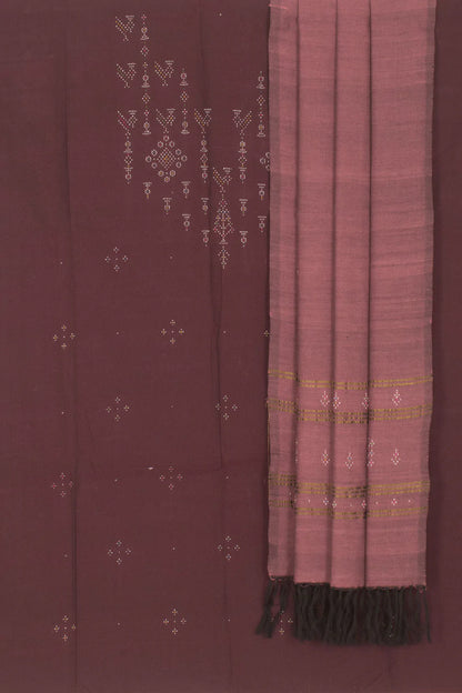 Tangaliya Cotton 2-Piece Salwar Suit Material-Rutambhara-RUTAMBHARA