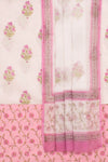 Hand Block Printed Cotton 3-Piece Salwar Suit Material