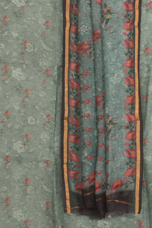 Digital Printed Linen 2-Piece Salwar Suit Material