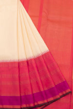 Pure Zari Korvai Kanjivaram Silk Saree-Rutambhara-RUTAMBHARA