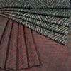 Shibori Ombre Dyed Tussar Silk Saree