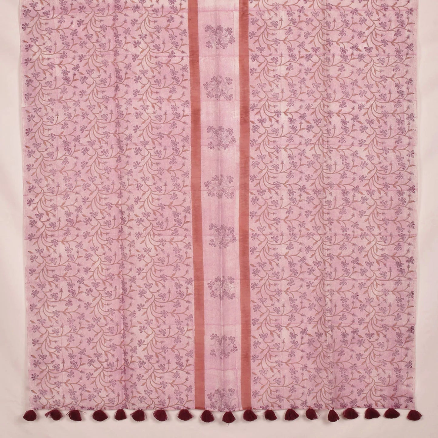 Hand Block Printed Chanderi Dupatta