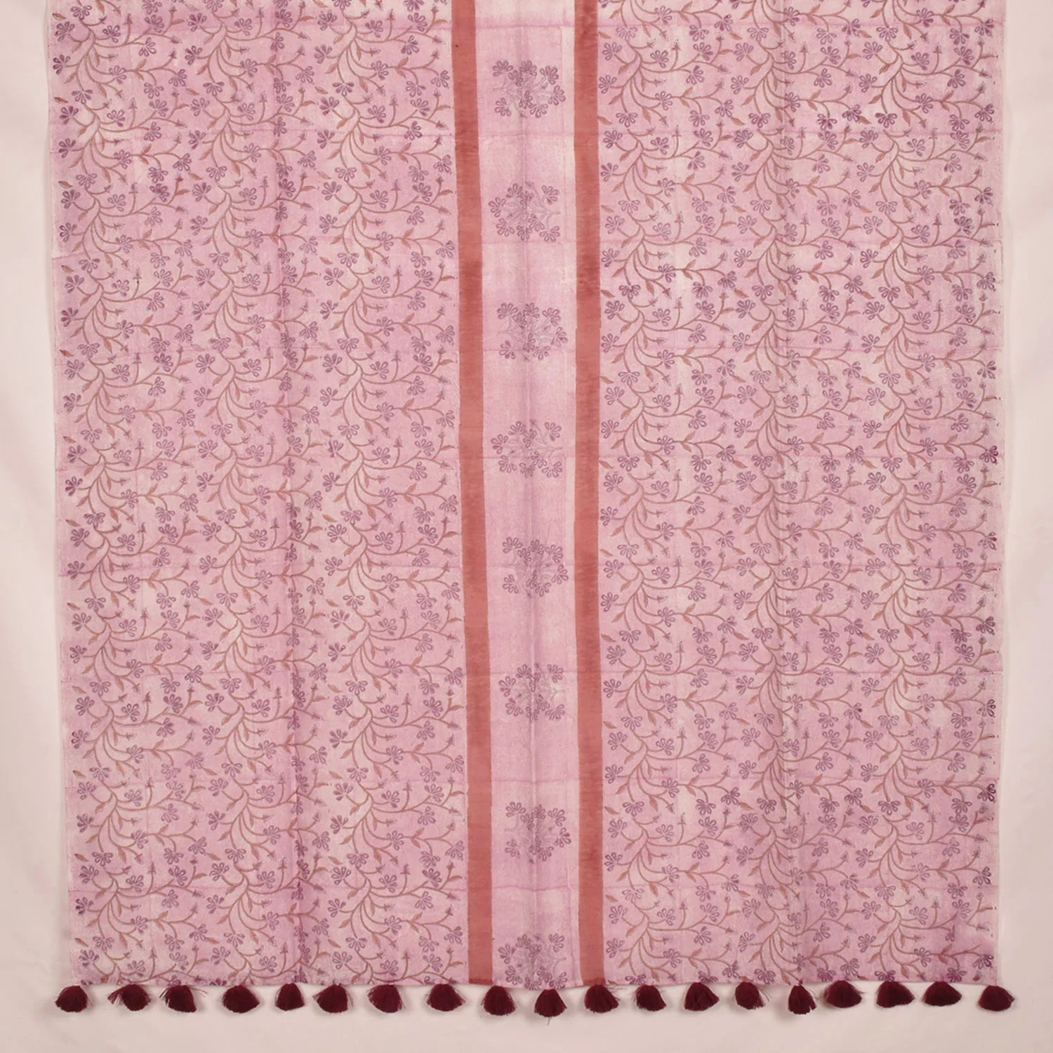 Hand Block Printed Chanderi Dupatta