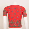 Hand Embroidered Raw Silk Crop Top
